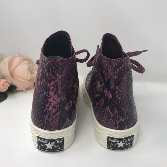 Converse Chuck 70 High Top Leather Vintage Wine W - Picture 4 of 9